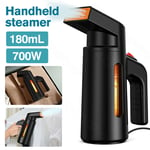 700W Portable Handheld Garment Clothes Steamer Fast Heat-up 180ML Home Travel UK