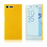 Sony Sund Xperia X Compact Kuminen Muovikuori - Keltainen