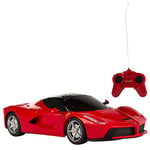 ColorBaby 41120 Rastar Voiture télécommandée Ferrari LaFerrari 1:24 rouge