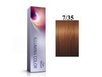 Wella Professionals Wella Professionals, Illumina Color, Permanent Hair Dye, 7/35 Medium Gold Mahogany Blonde, 60 Ml For Women