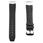 Black rubber strap T603034055 Tissot PRC 200 Automatic T055427A 23mm