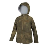 Endura Kids MT500 Waterproof Jacket - 7 8 Years / Dark Green Green/Green