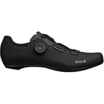 Fizik Unisex Tempo Decos Wide Cycling Shoes, Black, 6.5 UK