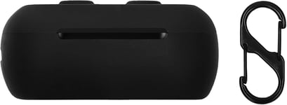 Housse pour écouteurs Compatible avec Skullcandy Dime 3 - Coque de Protection en Silicone - Noir