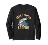 Reel Fishing Legend Angler Long Sleeve T-Shirt