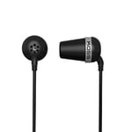 Koss "The Plug Noise" Isolating In-Ear Headphones (3.5 mm Jack) for iPhone/iPad/iPod/MP3 Players/Samsung/Smartphones - Black