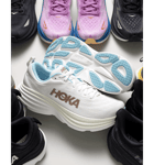 Hoka W Bondi 8 Juoksukengät FROST/ROSE GOLD