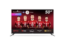 Smart-Tech 50UV10V1 TV 127 cm (50 ) 4K Ultra HD Smart TV Wifi Noir 250 cd/m² - Neuf