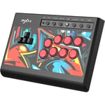 X8 Arcade Stick, Arcade Joystick Avec Fonction Turbo, Street Fighter Fight Stick, All-Button Fight Joystick Pour Ps3 - Ps4 - [J419]