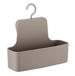 WENKO Serviteur de douche Barcelona taupe Tablette de rangement de douche, panier mural, absolument incassable Taupe