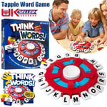 Think Words Tapple Word Game The Quick Thinking Letter Pressing Game Family UK