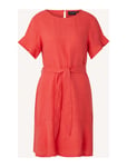 Lexington Clothing Meghan Linen Dress Röd