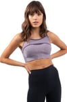 Nike CZ4451-531 Alpha ULTRABREATHE Bra Sports Bra Womens Purple Smoke/Dark Raisin/Dark Raisin/(Purple Smoke) L