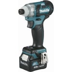 Visseuse à chocs 12 v cxt Li-Ion 4 Ah 135 Nm Makita 2 batteries, chargeur, coffret - TD111DSMJ