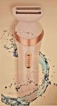 Womens Lady Electric Shaver Wet Dry Legs Body Hair Remover Battery Powered 6869