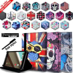 Folio Stand Leather Cover Case For Various Nvidia Tegra / Shield Tablet + Stylus