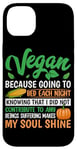 Coque pour iPhone 14 Plus Vegan Because Going To Bed Every Night Knowing That I Did Not