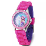 Accutime Barneklokke m/ minutt- og timeviser 32mm - Barbie