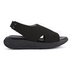 Geox Femme D Spherica Ec5 D Sandales, Black, 35 EU