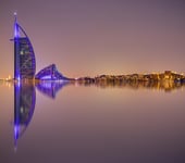 Burj Al Arab Reflections Poster 30x40 cm