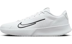 NIKE Homme M Vapor Lite 2 HC Bas, Blanc/Noir (White/Black), 36.5 EU