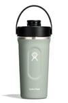 HYDRO FLASK - Insulated Shaker Bottle 709 ml (24 oz) for Protein Shakes and Supplements - Leakproof Chug Spout - BPA-Free - Agave