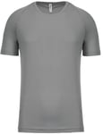 T-Shirt Sport - Running - Homme - Pa438 - Gris Fine Grey