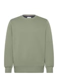 GANT Reg Shield C-Neck Sweat Grön