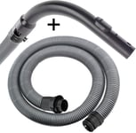 Flexi Hose Bent End Handle Kit for MIELE C1 C2 C3 Cat Dog Vacuum (1.8m)