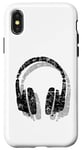 iPhone X/XS Headphones (Vintage Black Shadow) DJ Case