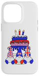 iPhone 14 Pro Max 3 British Gnomes England British Flag Union Jack Cake Case