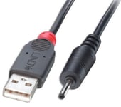 USB til 0.7mm / 2.5mm DC kabel - 1.5 m