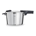 Fissler Vitaquick Autocuiseur (8 l, 26 cm) Marmite À Pression En Acier Inoxydable, 2 Niveaux De Cuisson, Fabrication En Allemagne, Compatible Induction