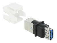 Delock Keystone module - USB-adapter - USB-type A til USB Type B