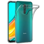 Protective Case For Xiaomi Redmi 9 Phone Bag Slim Silicone Cover Clear