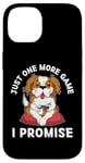 iPhone 14 Cute Dog Just One More Game I Promise Dog Lover Case