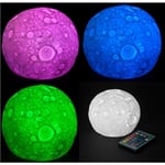 Suntoy Moon Lampe med Fjernbetjening 13 cm