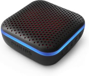 PHILIPS Audio Bluetooth Speaker S2505B/00 with LED Lights, Waterproof - Black