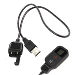 1m USB Laddningskabel för GoPro Hero 6 5 4 3/3+/2+ Kamera Wifi Fjärrkontroll