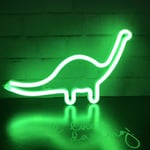 Dinosaurie Dekorlampa Väggkonstskylt USB-driven bordslampa LED-nattlampor för sovrum, vardagsrum, jul, fest, hemaccessoarer