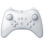 (VALKOINEN)Wireless Classic Pro Controller Joystick Gamepad Nintend wii U Prolle USB-kaapelilla langattomalla ohjaimella