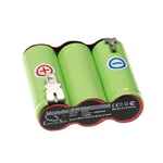 vhbw Batterie compatible avec Wolf Garten Accu 45, Grass Shears Accu 45 Serie B-D outil électrique (2000 mAh, NiMH, 3,6 V)