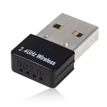 TRIXES Petit minuscule Mini 150Mbps sans fil WiFi Réseau Adaptateur USB Dongle Internet