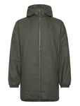 Rains Lohja Long Insulated Jacket W3T2 Grön