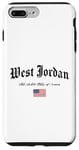 Coque pour iPhone 7 Plus/8 Plus West Jordan Gothic Design