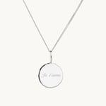 Emma Israelsson JE T'AIME Coin Halsband Silver Neck208 60cm