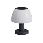 Lampe de table solaire Lumina blanc IP44 200lm 0,4W H.13,5cm Lumisky