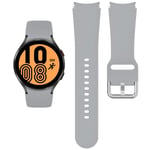 (lokin harmaa) 20 mm kellon ranneke Samsung Galaxy Watch 4 Classic 46 mm 42 mm älykello silikoni urheiluranneke Galaxy Watch 4 44 mm 40 mm ranneke - kellon rannekkeet