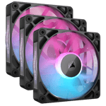 Corsair Icue Link Rx120 Rgb Pwm Expansion Fan 3p Ventilator Sort