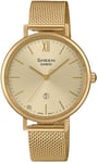 Casio SHE-4539GM-9AUER Sheen Guld/Gul guldtonet stål Ø34 mm